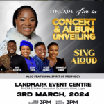 Nigerian Gospel Artiste Tinuade Live In Concert & Album Unveiling