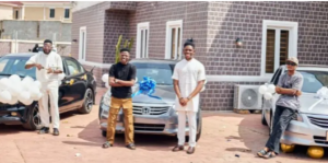 Moses Bliss Gifts 3 Brand New Cars to Signees