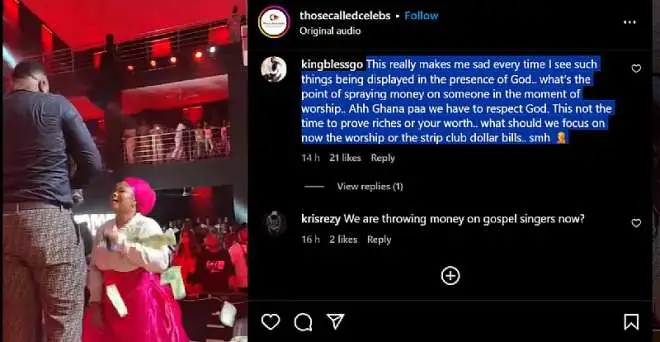 Netizens: They’ve Reduced Christianity To Spraying Strip Club Dollars - In Reaction To Empress Gifty Trec24 Performance