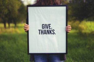 Thanksgiving Prayer